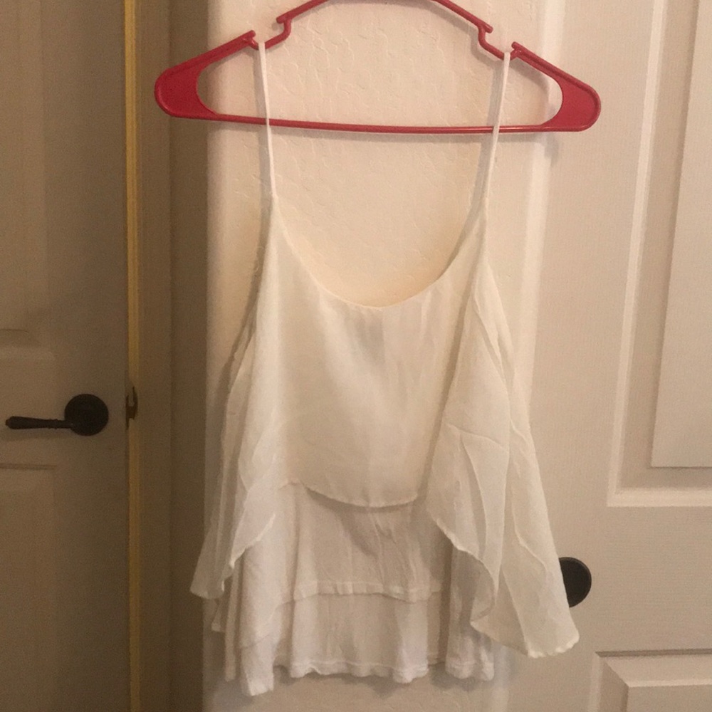 Wet Seal White Tank Top